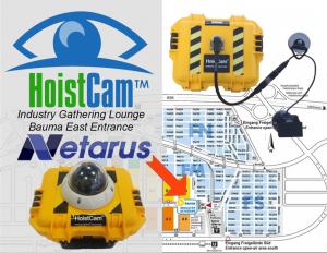 Bauma 2016 Map - Netarus and HoistCam in Industry Gathering Lounge