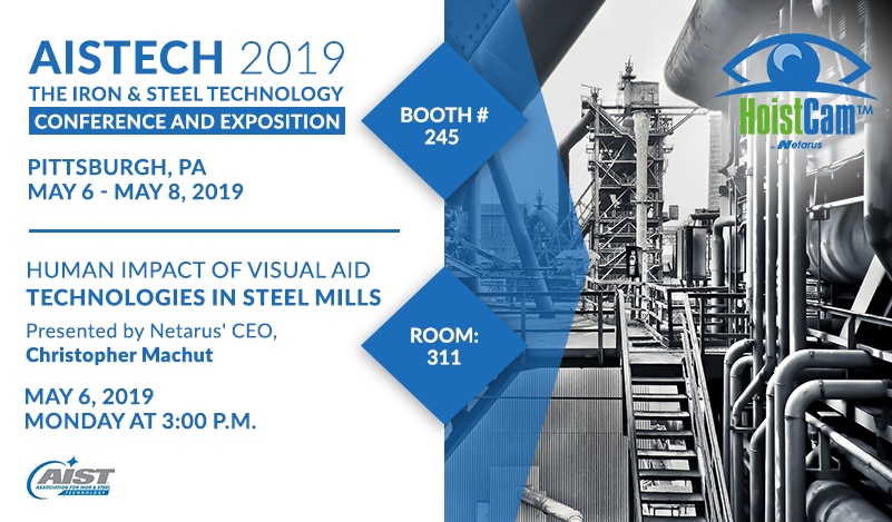 Netarus’ CEO to Present at AISTech 2019