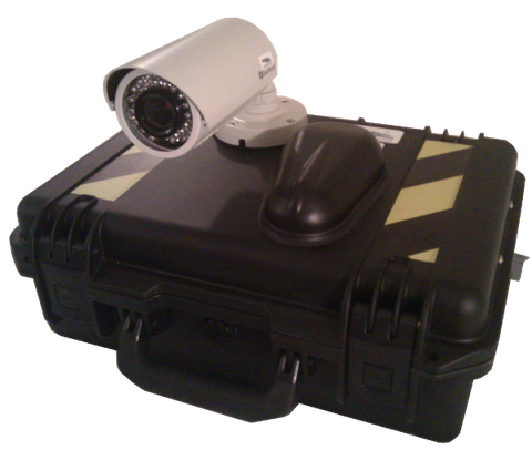 RDWC with Camera Cellular Modem with Cellular Antenna and Night Vision Camera Mounted (Click Image to View Larger Version)